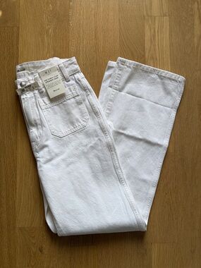 Madewell White Straight-Leg Women’s Jeans